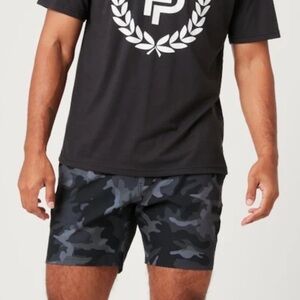 FLINT PARK Men's Advantage Short (Lined) in
Black Camo